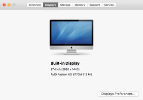 Apple iMac 27" i5, 16GB RAM, 500GB SSD - 4