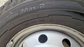 Zimné kolesá 205/70 R15 C, Fiat Ducato 2005 - 4