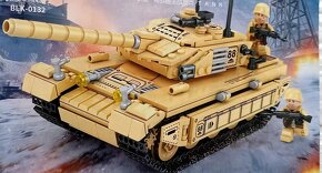 TANK + 2 vojaci-646 ks stavebnica - 4