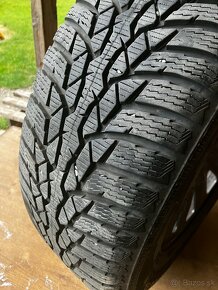 Predám plechové disky s pneu 215/60 r16 - 4