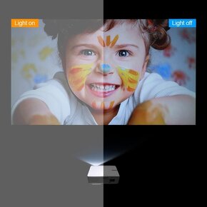 WIFI Full HD projektor TD96 / Natívne 1080P - 4