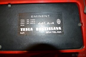 Predám raritné rádio Tesla Eminent 441 A-4 - 4