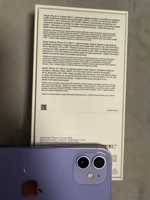 iPhone 12 64GB Purple + silikónové kryty - 4