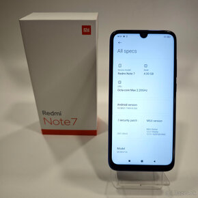 Xiaomi Redmi Note 7 (4GB/64GB) Dual SIM - modrá - 4