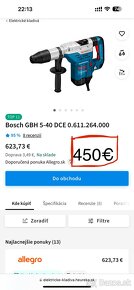 Bosch Vŕtacie kladivo s SDS-max GBH 5-40 DCE - 4