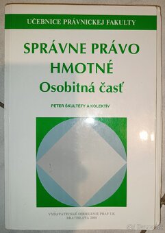 Právnická literatúra a učebnice k VŠ právo - 4