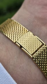 Zlaté pánske hodinky Omega automatic Genéve - 4