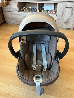 Vajíčko Cybex Cloud Q Plus Platinum + ISOFIX - 4