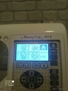 Janome memory craft 200E - 4