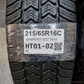 Dodávkové zimné pneu 215/65 R16C SEMPERIT DOT2618 - 4