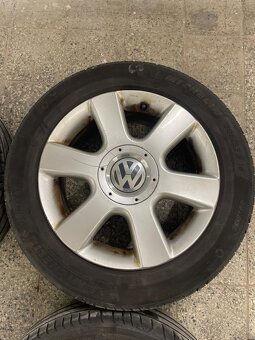 5x112 r16 elektróny Volkswagen + letné 205/55 r16 Michelin - 4