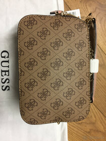 Hneda kabelka Guess, crossbody - 4