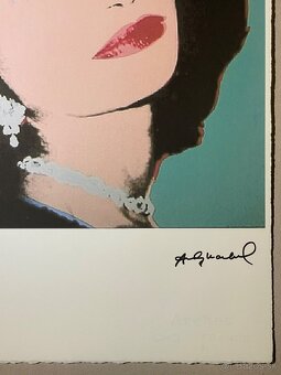 Andy Warhol "Liz" Limitovaná edícia_Certifikát - 4