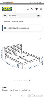 Posteľ TARVA - Ikea - 4