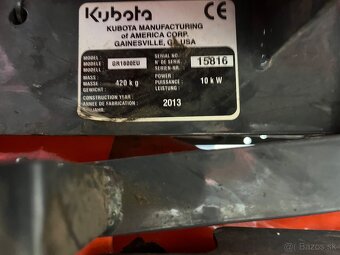 Kubota GR1600 /2 diesel 2013 kosačka - 4