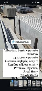 Vibroliate betónové ploty najvyžšej kvality - 4