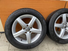 ASPEN  Orig.VW Alu Disky 5x112 ET42 205 60 16 zimné - 4