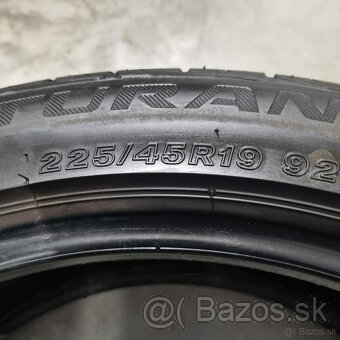 Letné pneumatiky 225/45 R19 BRIDGESTONE DOT3318 - 4