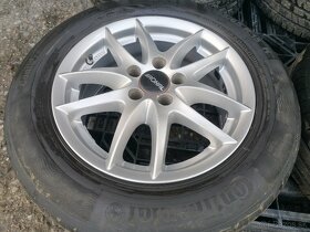 Alu Sada = 5x100 =RONAL= s pneu =195/65 R15 - 4