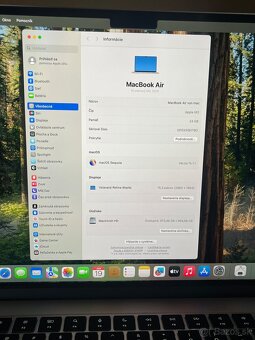 Macbook Air 15" M3 24GB RAM 1TB SSD strieborny - 4