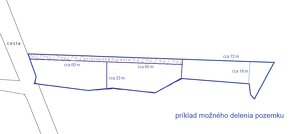 Pozemky v obci Ptičie, 3 km od Humenného. - 4