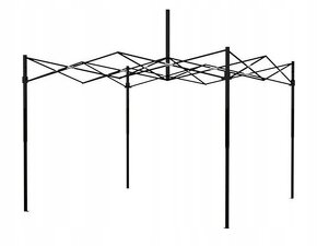 Rýchloskladací nožnicový 3x3m stan altan slnečník pavilón - 4