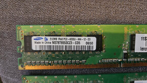 Pamäte 2GB DDR3 PC8500 aj DDR2 - 4