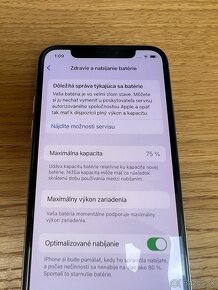 Predám iPhone XS 256GB, SILVER, TOP stav, VOLNY - 4