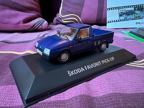 Skoda 1:43 Deagostini Favorit pick up a vision iv - 4