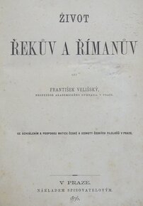 Život Řeku i Řimanu, vydaná v roku 1876 - 4