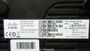 Predam modem Cisco EPC3925, Káblový modem, Euro-DOCSIS - 4