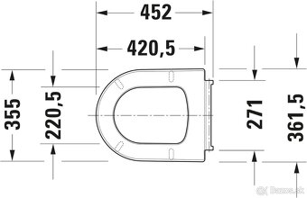 WC doska Duravit s mechanizmom soft-close - 4