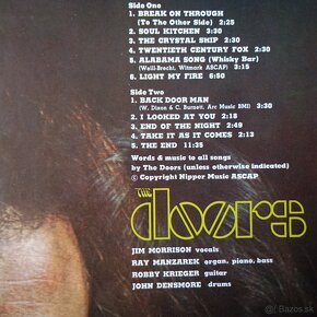 The Doors LP vinyl platna - 4