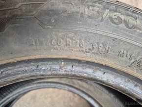 215/60 r16 zimné 4 ks BARUM dezén 6,4 mm DOT2018 - 4