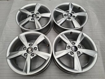 5x112 r16 ET48 x 6J elektróny ŠKODA, VW, AUDI - 4