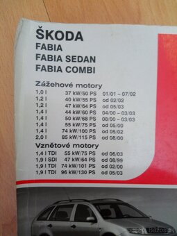 Kniha Škoda Fabia I - prevádzka, údržba, opravy - 4