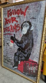 Obraz FOLLOW YOUR DREAMS by Mr. Brainwash - 4