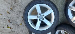 Alu Audi 5x112 a zimné Michelin Alpin 5 225/50 R17 - 4