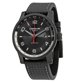 Montblanc Timewalker UTC43 Urban Automatic Black Dial EStrap - 4