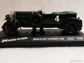 Predám kovový model auta veterána Bentley Speed six, 1:43 - 4