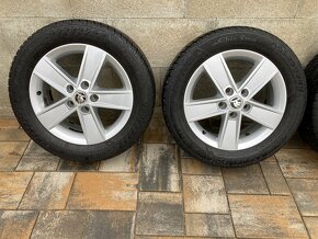 Zimná sada org ŠKODA 5x112 6J ET48 205/55 R16 - 4