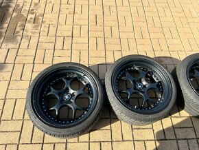 5x112 R19 predok 9.5”, zadok 10.5” Schmidt VN disky + 255/35 - 4