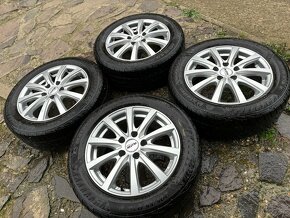 Zanovne Hliníkové Disky Platin 5x112 Zimne Pneu 205/55 R16 - 4