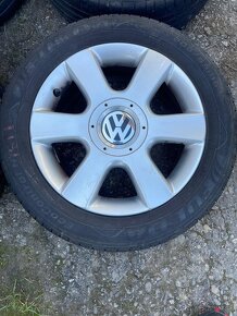 5x112 r16 elektróny Volkswagen + letné 205/55 r16 Fulda - 4