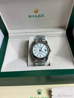 Rolex Datejust 41 white pearl dial - 4