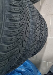 Predám plechové disky & zimné gumy 205/55R16 91T - 4