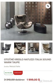 Natuzzi s integrovaným audio systémom - 4