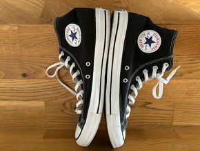 Converse All star kotnikové čierne tenisky 46,5/super stav - 4