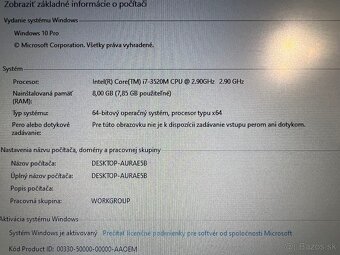 Notebook 13,3" FUJITSU.Intel i7-3520M 2x2,90GHz.240gb SSD - 4