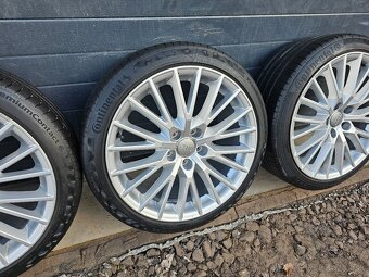 Alu Disky AUDI 5x112 18" +Letné Pneu Continental 225/40 R18 - 4